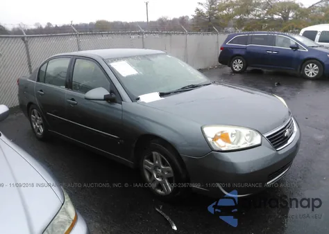 2006 Chevrolet Malibu Lt из США, поврежденный, VIN 1G1ZT51896F203483